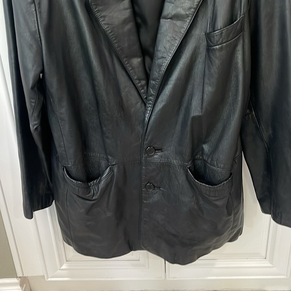 Lucky Leather Co Men's Black Jacket size XXL - Picture 5 of 15